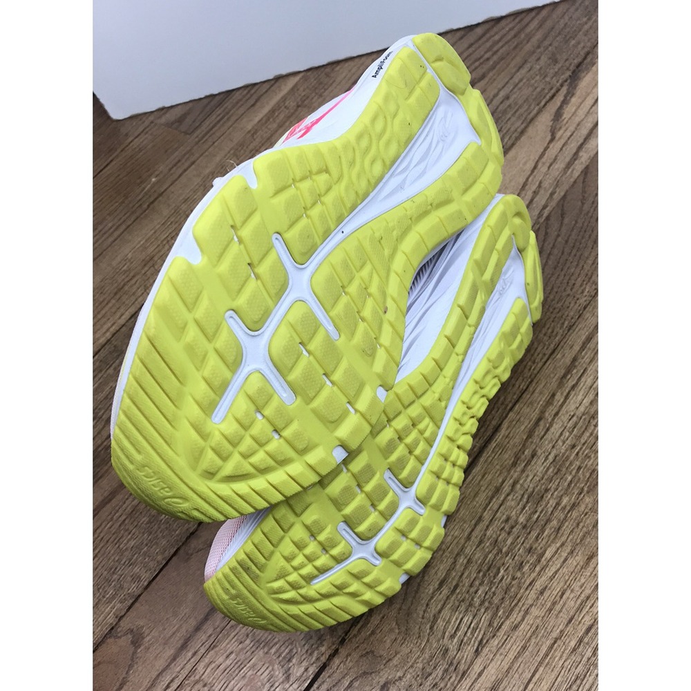 Asics Women's Gel-Excite 6 White Orange 1012A150 Running Shoes Size 6 EUC Mint - Picture 9 of 9